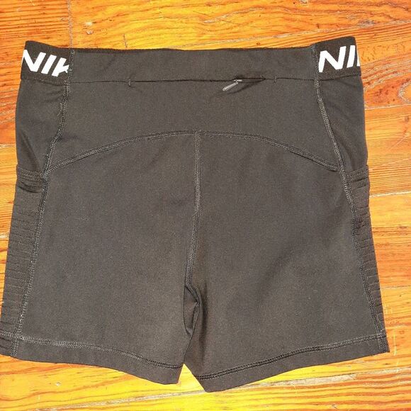 Nike Pro Black Spandex Shorts - Picture 3 of 3
